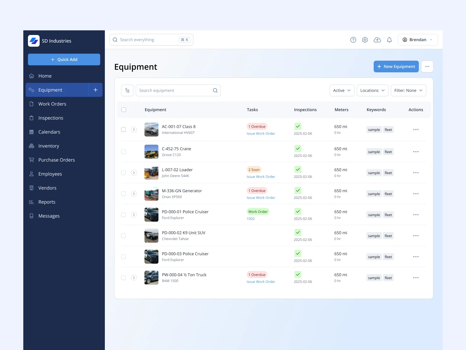 Redesigned Maintenance Pro navigation and sidebar with a cleaner, modernized layout