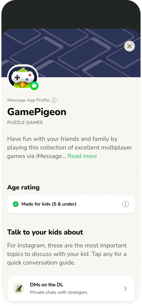 Screenable educational guidance screen 5 helping parents stay informed