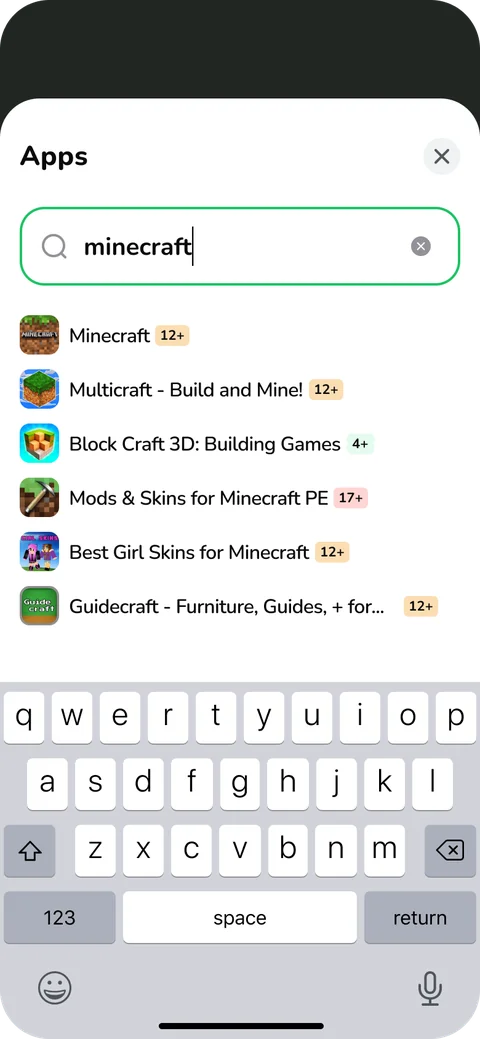 Screenable app search and review screen 4