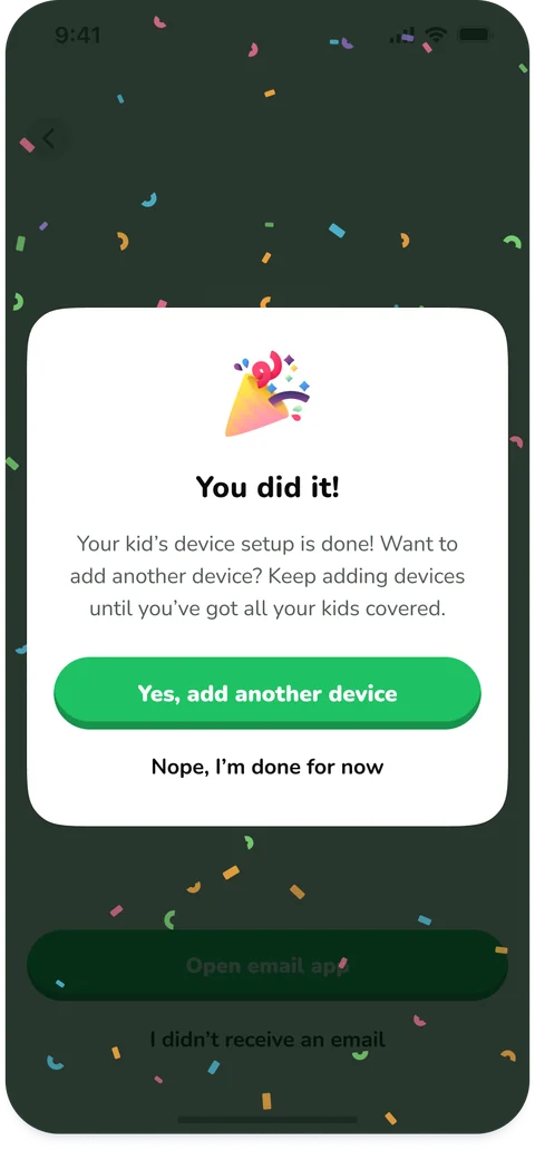 Screenable mobile UI exploration screen