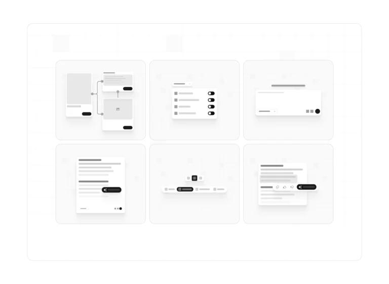 Agentic UX component library for AI products