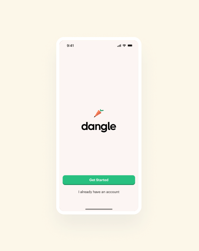 Dangle Microinteraction